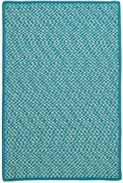 Colonial Mills Outdoor Houndstooth Tweed OT57 Turquoise